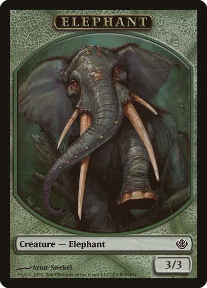 Elephant Token, Duel Decks: Garruk vs. Liliana T3