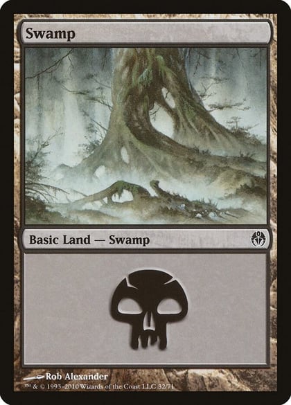 Swamp (32), Duel Decks: Phyrexia vs. the Coalition 32