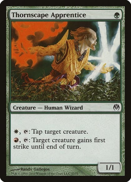 Thornscape Apprentice, Duel Decks: Phyrexia vs. the Coalition 37