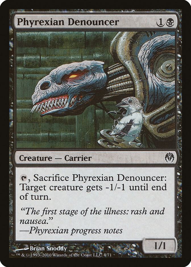 Phyrexian Denouncer, Duel Decks: Phyrexia vs. the Coalition 4