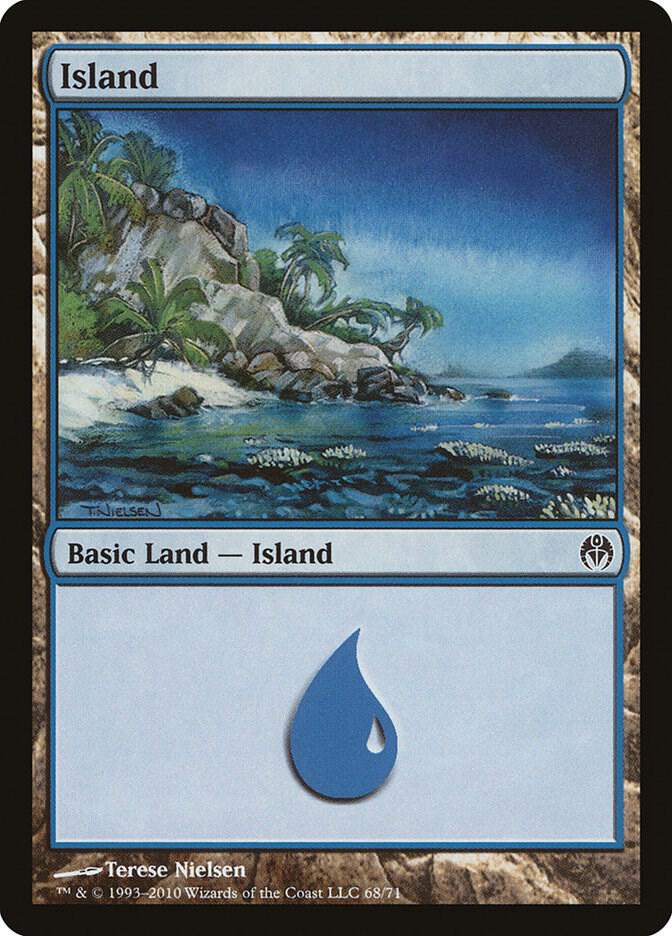 Island (68), Duel Decks: Phyrexia vs. the Coalition 68