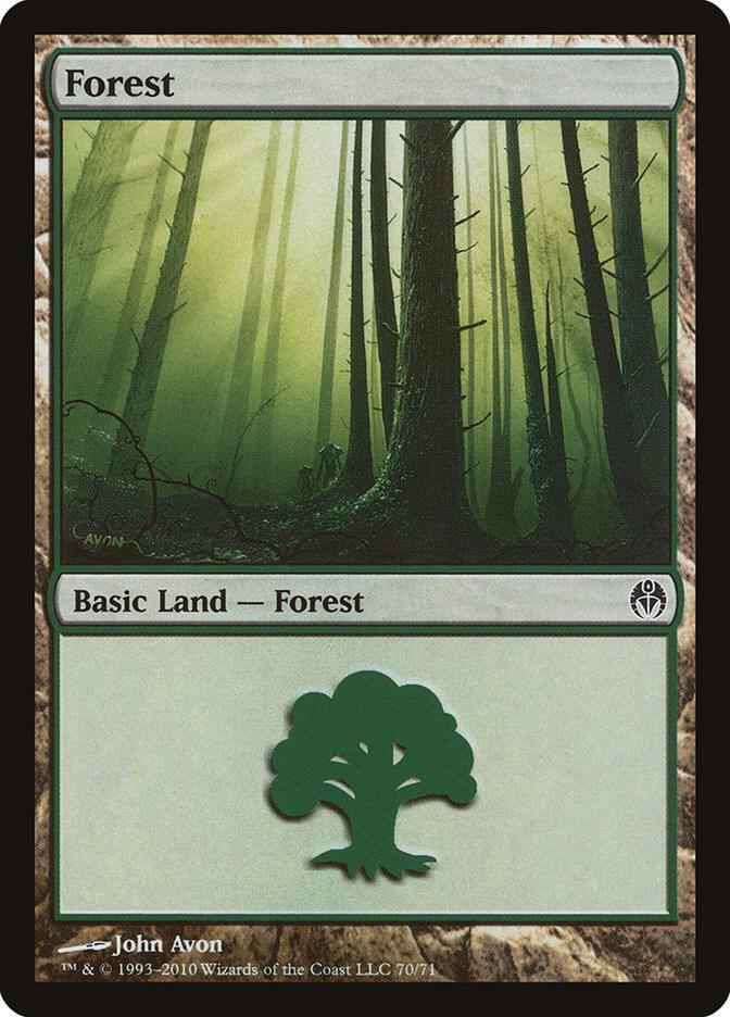 Forest (70), Duel Decks: Phyrexia vs. the Coalition 70