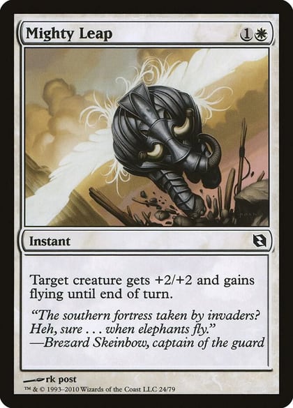 Mighty Leap, Duel Decks: Elspeth vs. Tezzeret 24