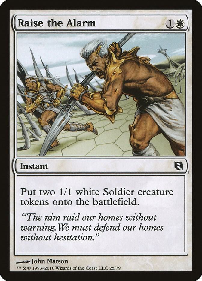 Raise the Alarm, Duel Decks: Elspeth vs. Tezzeret 25