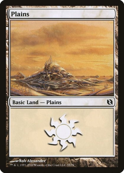Plains (35), Duel Decks: Elspeth vs. Tezzeret 35
