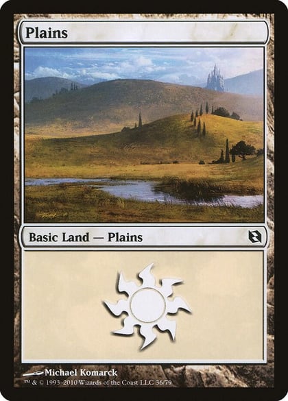 Plains (36), Duel Decks: Elspeth vs. Tezzeret 36