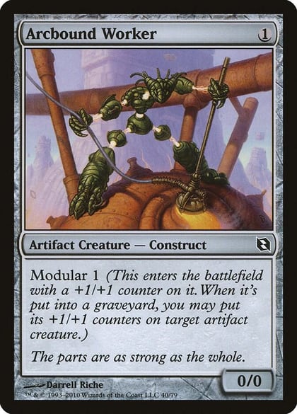 Arcbound Worker, Duel Decks: Elspeth vs. Tezzeret 40