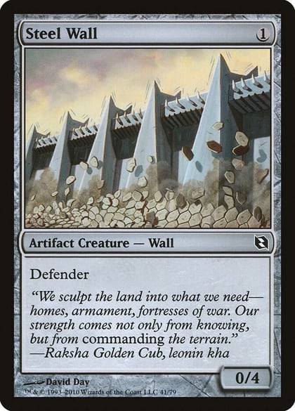 Steel Wall, Duel Decks: Elspeth vs. Tezzeret 41