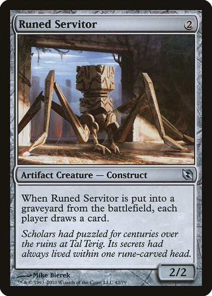 Runed Servitor, Duel Decks: Elspeth vs. Tezzeret 42
