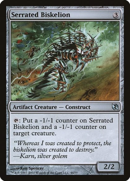 Serrated Biskelion, Duel Decks: Elspeth vs. Tezzeret 46