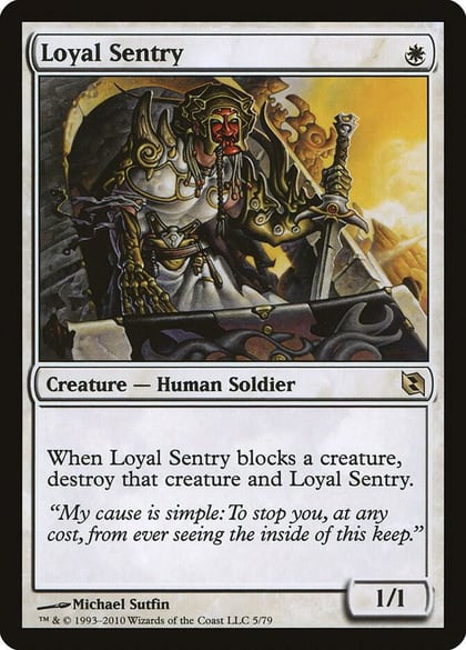 Loyal Sentry, Duel Decks: Elspeth vs. Tezzeret 5