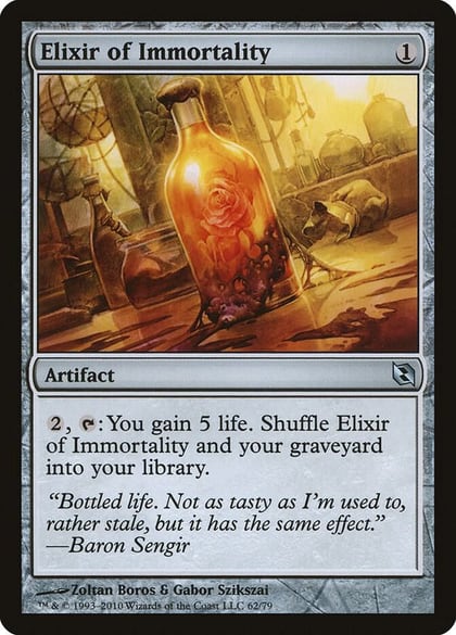 Elixir of Immortality, Duel Decks: Elspeth vs. Tezzeret 62