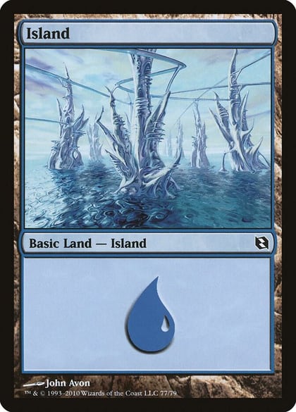 Island (77), Duel Decks: Elspeth vs. Tezzeret 77