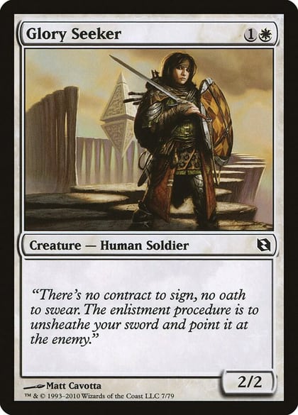 Glory Seeker, Duel Decks: Elspeth vs. Tezzeret 7