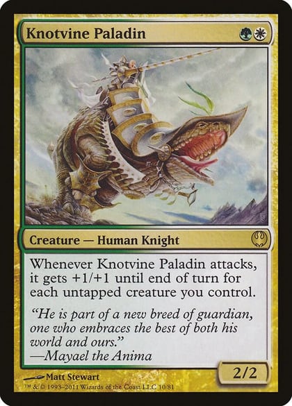Knotvine Paladin, Duel Decks: Knights vs. Dragons 10