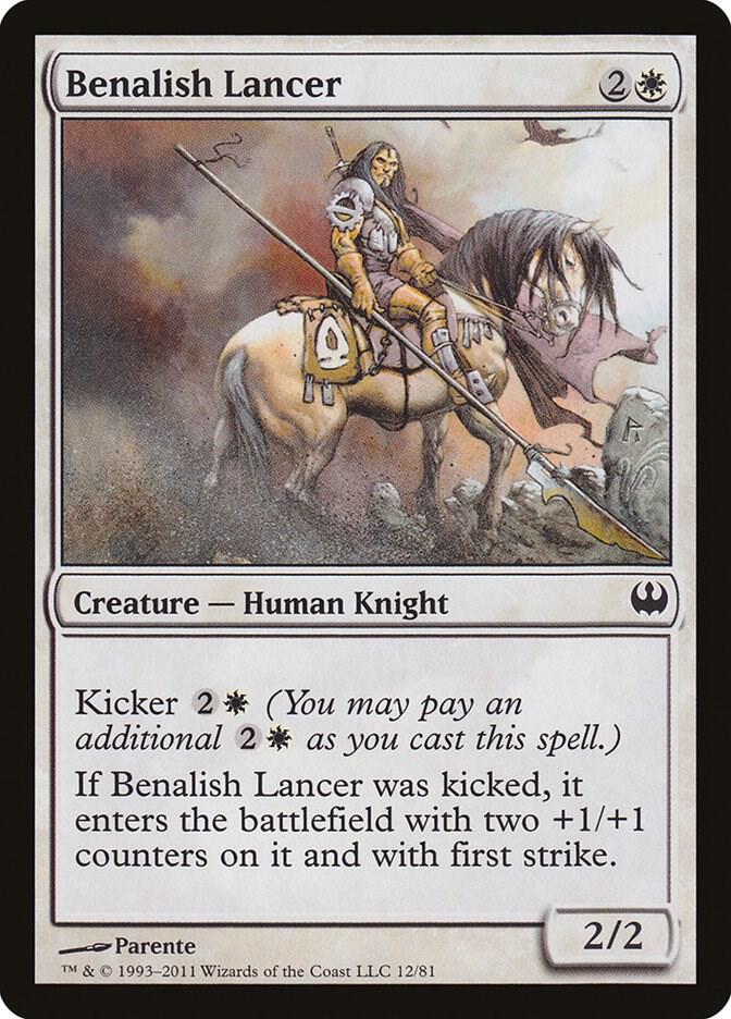 Benalish Lancer, Duel Decks: Knights vs. Dragons 12