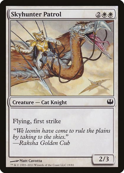 Skyhunter Patrol, Duel Decks: Knights vs. Dragons 19