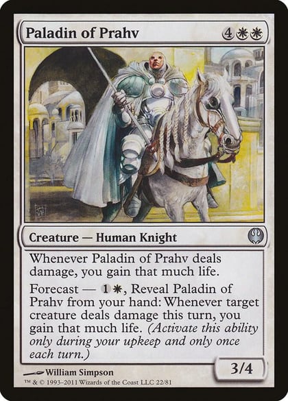 Paladin of Prahv, Duel Decks: Knights vs. Dragons 22