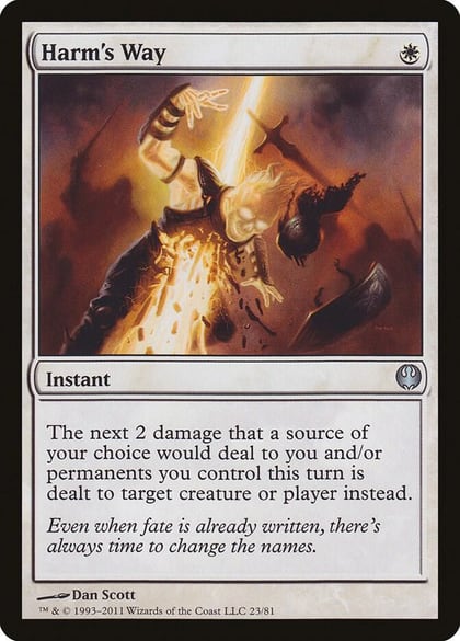 Harm's Way, Duel Decks: Knights vs. Dragons 23