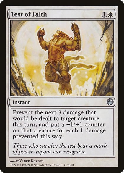 Test of Faith, Duel Decks: Knights vs. Dragons 28