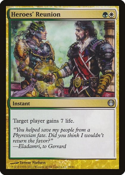 Heroes' Reunion, Duel Decks: Knights vs. Dragons 29