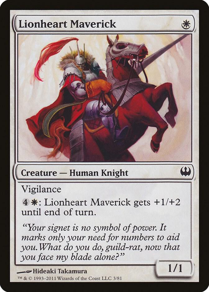 Lionheart Maverick, Duel Decks: Knights vs. Dragons 3