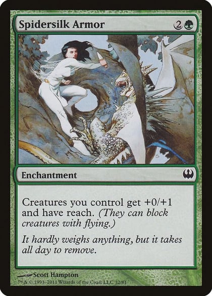 Spidersilk Armor, Duel Decks: Knights vs. Dragons 32