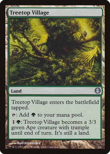 Treetop Village, Duel Decks: Knights vs. Dragons 38