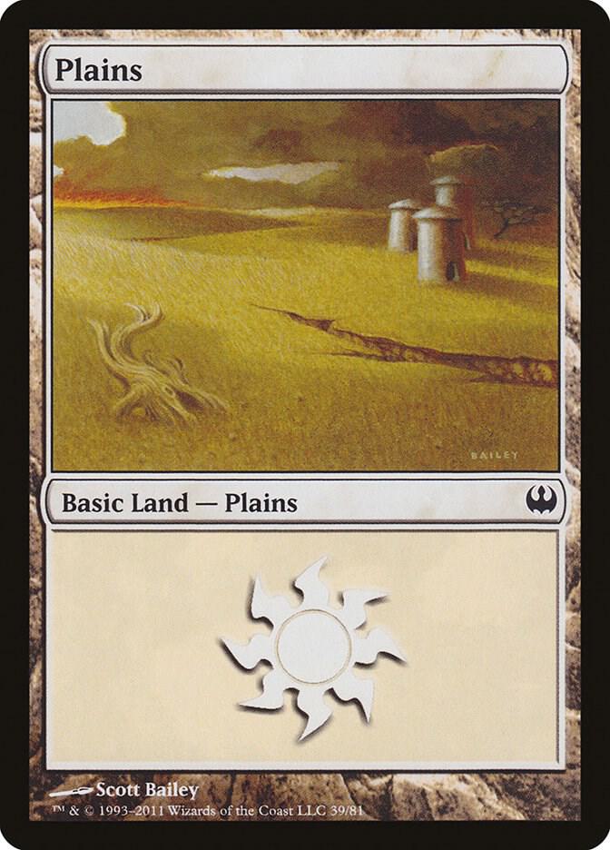 Plains (39), Duel Decks: Knights vs. Dragons 39
