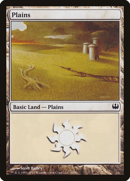Plains (39), Duel Decks: Knights vs. Dragons 39