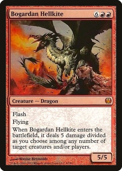 Bogardan Hellkite, Duel Decks: Knights vs. Dragons 47