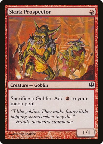Skirk Prospector, Duel Decks: Knights vs. Dragons 49