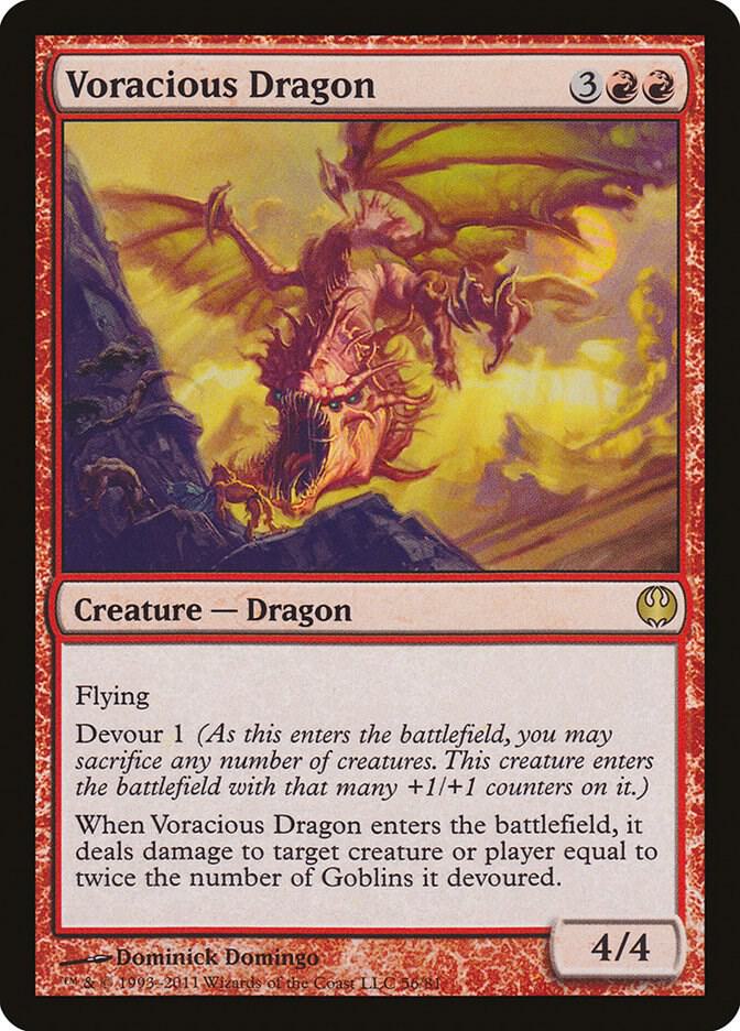 Voracious Dragon, Duel Decks: Knights vs. Dragons 56