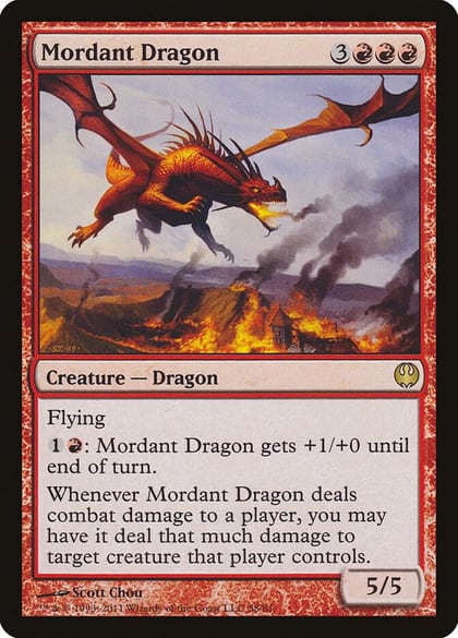 Mordant Dragon, Duel Decks: Knights vs. Dragons 58