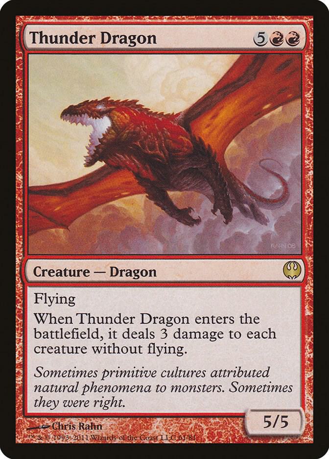 Thunder Dragon, Duel Decks: Knights vs. Dragons 61