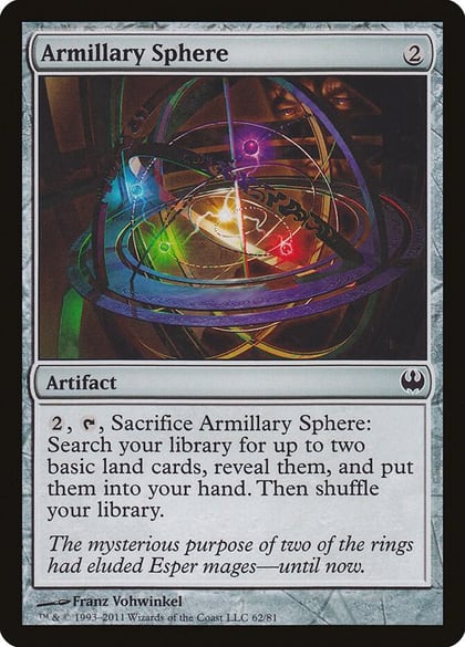 Armillary Sphere, Duel Decks: Knights vs. Dragons 62