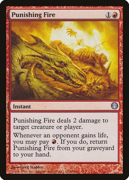 Punishing Fire, Duel Decks: Knights vs. Dragons 66