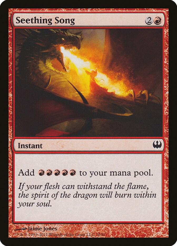 Seething Song, Duel Decks: Knights vs. Dragons 70