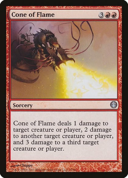 Cone of Flame, Duel Decks: Knights vs. Dragons 75
