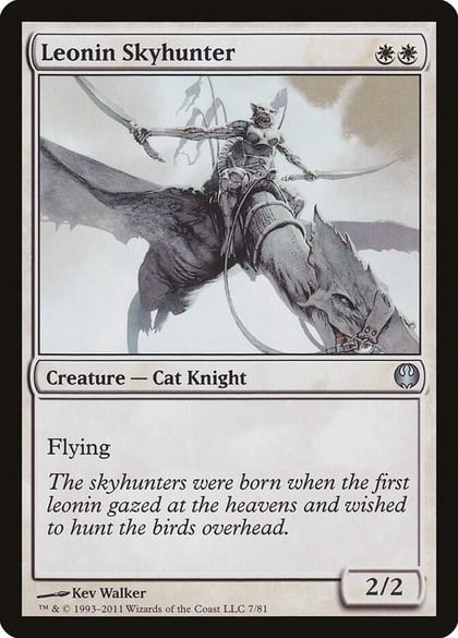 Leonin Skyhunter, Duel Decks: Knights vs. Dragons 7