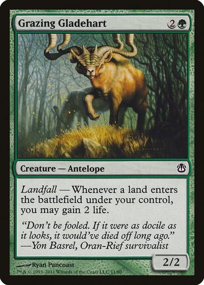 Grazing Gladehart, Duel Decks: Ajani vs. Nicol Bolas 11