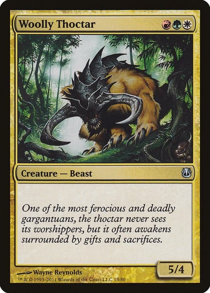 Woolly Thoctar, Duel Decks: Ajani vs. Nicol Bolas 13