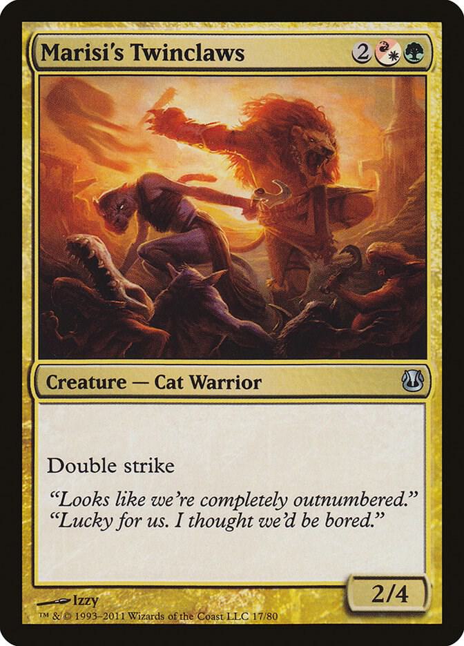 Marisi's Twinclaws, Duel Decks: Ajani vs. Nicol Bolas 17