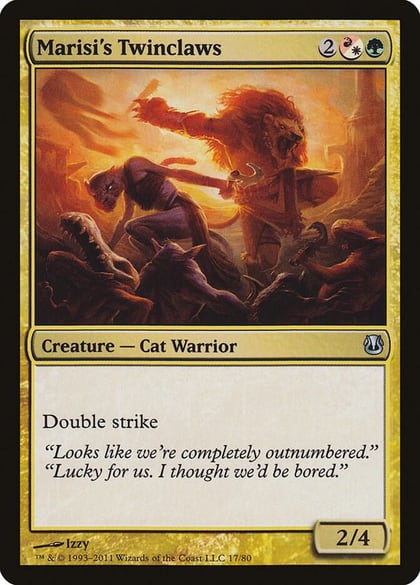 Marisi's Twinclaws, Duel Decks: Ajani vs. Nicol Bolas 17