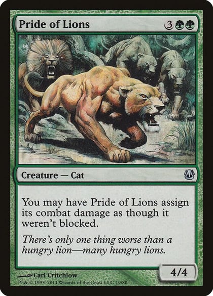 Pride of Lions, Duel Decks: Ajani vs. Nicol Bolas 19