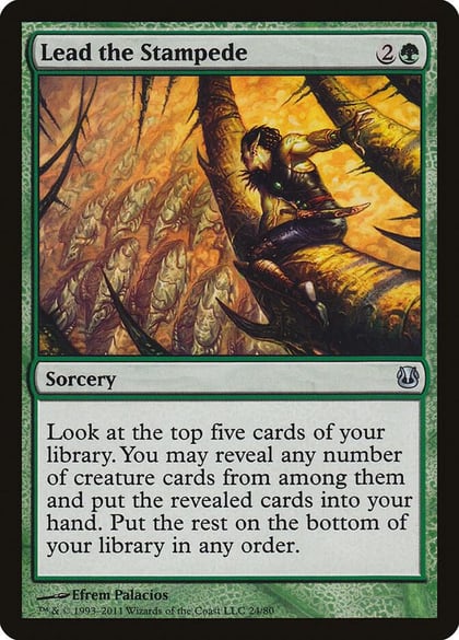 Lead the Stampede, Duel Decks: Ajani vs. Nicol Bolas 24