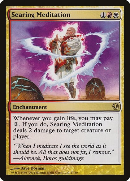 Searing Meditation, Duel Decks: Ajani vs. Nicol Bolas 27