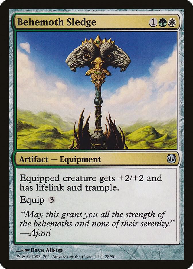 Behemoth Sledge, Duel Decks: Ajani vs. Nicol Bolas 28
