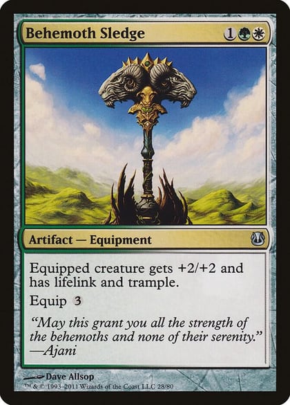 Behemoth Sledge, Duel Decks: Ajani vs. Nicol Bolas 28