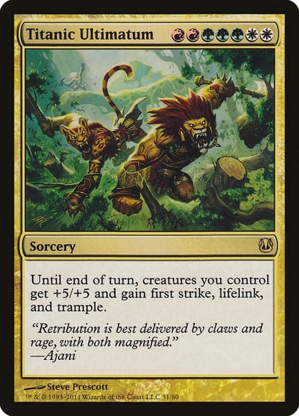 Titanic Ultimatum, Duel Decks: Ajani vs. Nicol Bolas 31